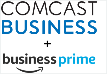Comcast Business + Amazon Business Prime.